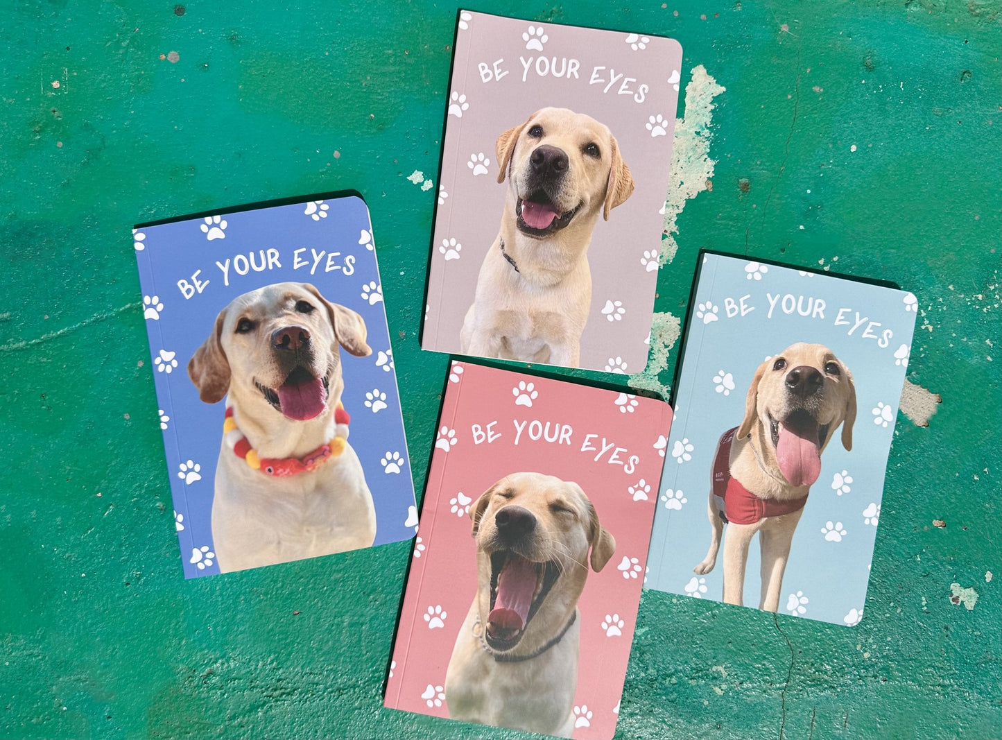 Be Your Eyes A5一套四款筆記簿 Set of 4 Notepad (A款)