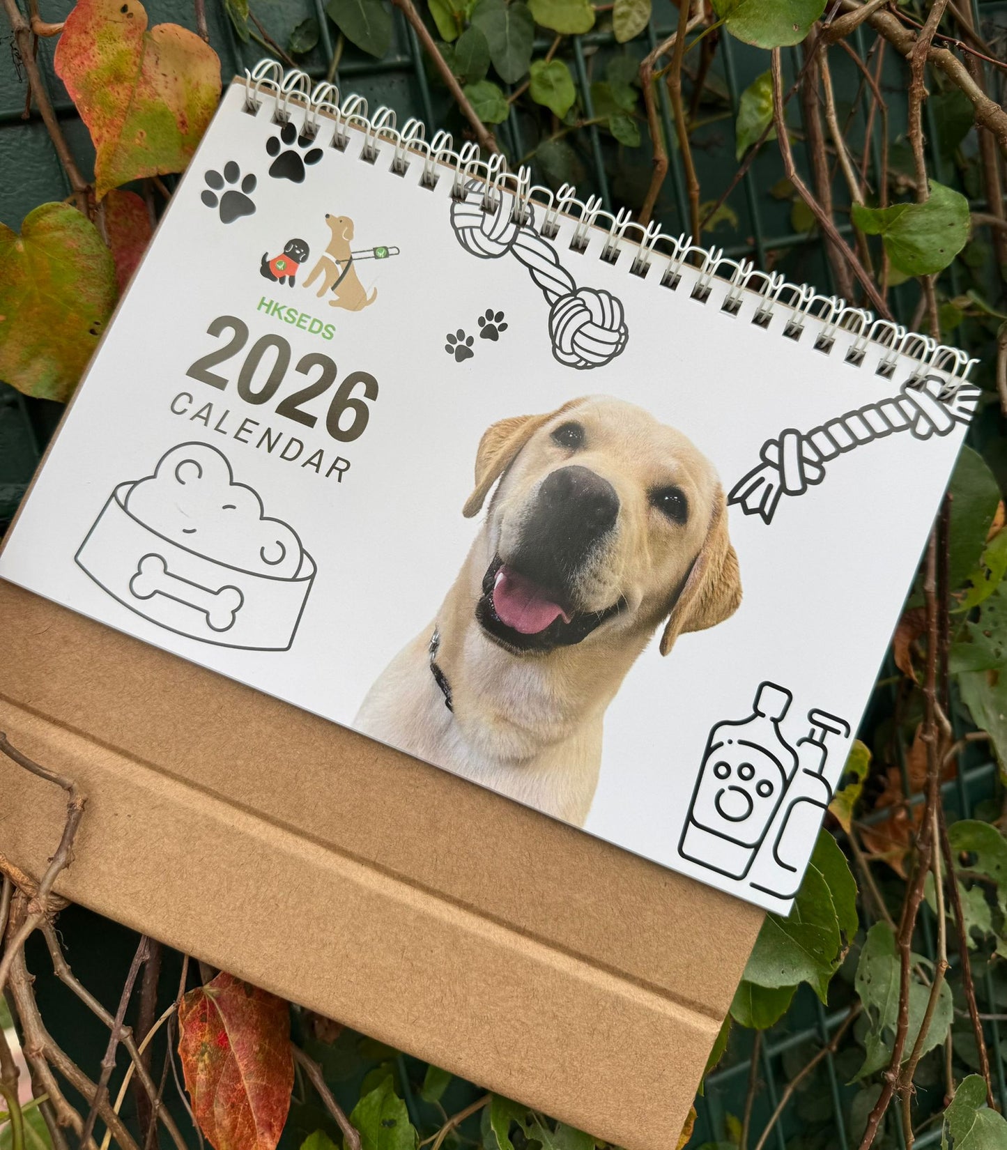 2026年導盲犬月曆